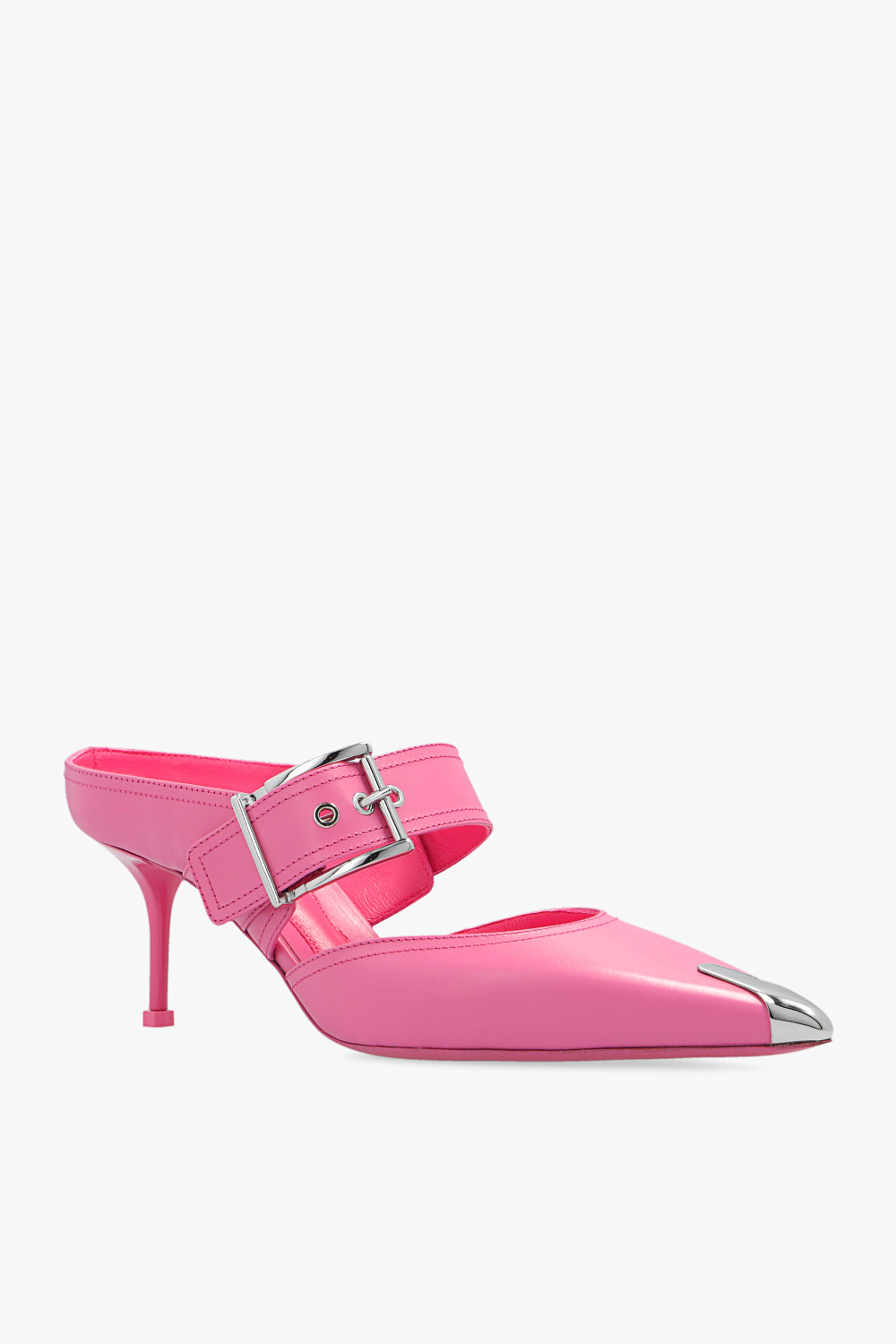 Pink alexander mcqueen online heels